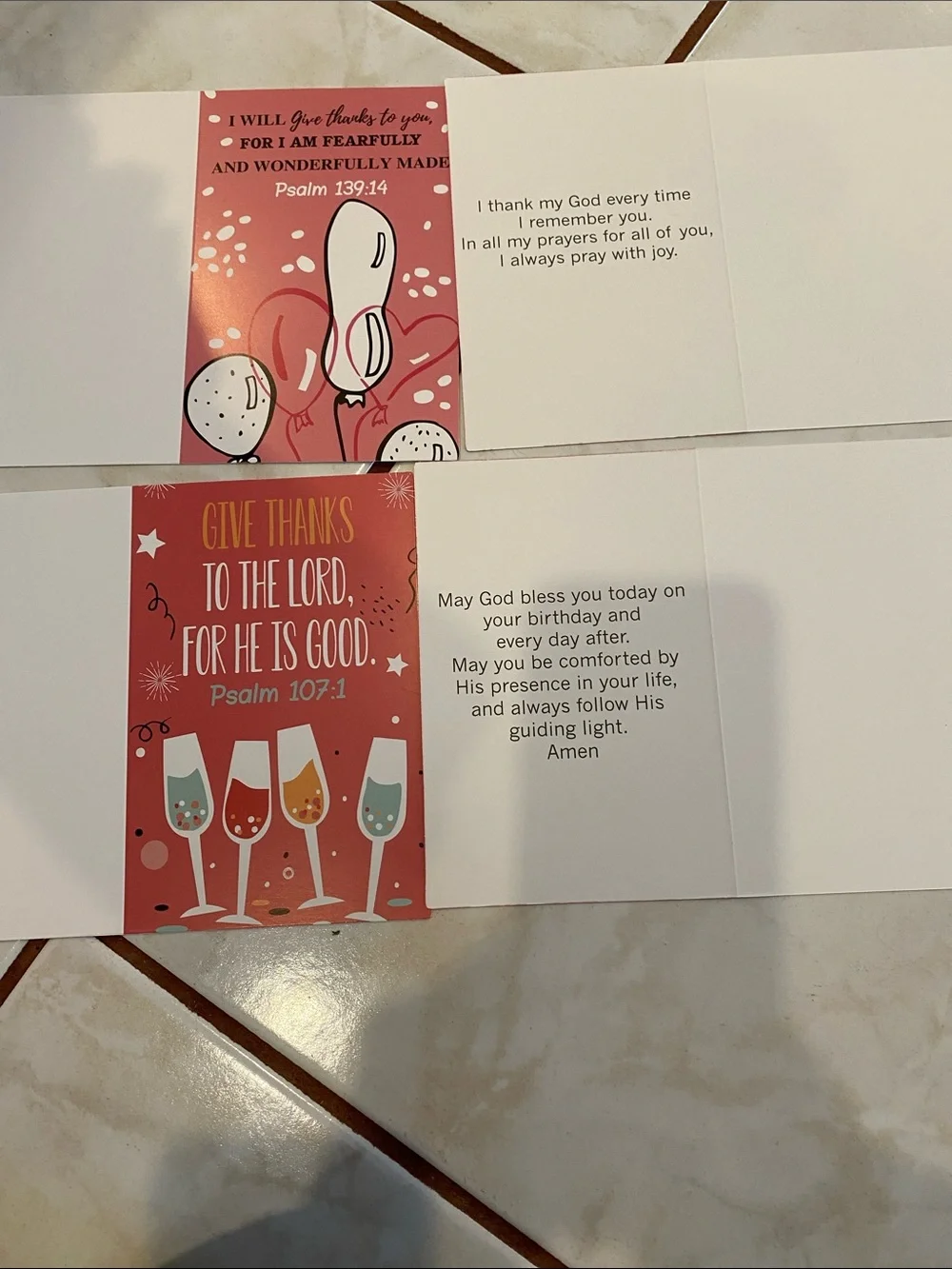 NWOT Set of 30 Religious Greeting Cards